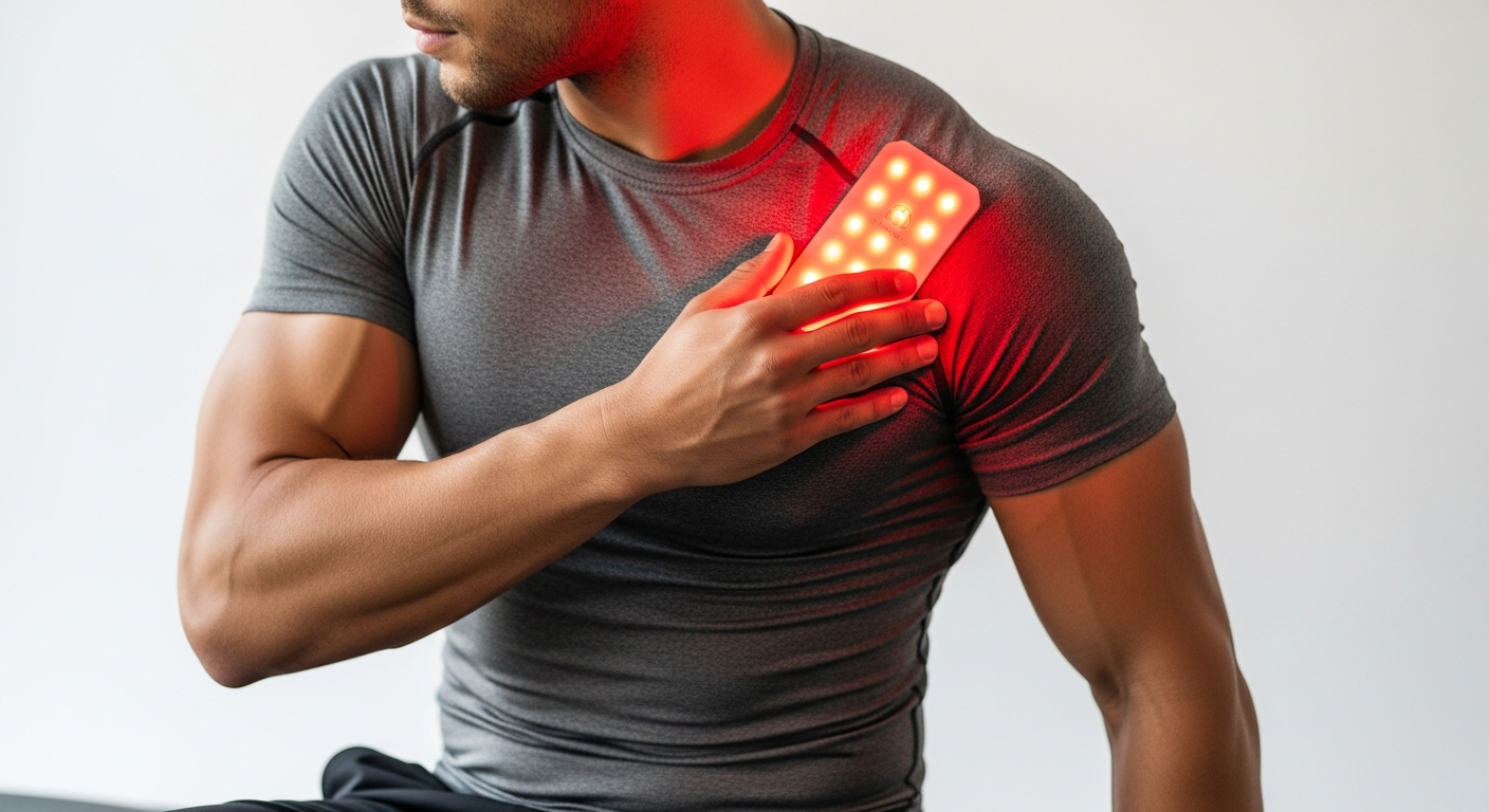Novaa Light Pad Deep Healing red light therapy device for athletic muscle recovery and performance