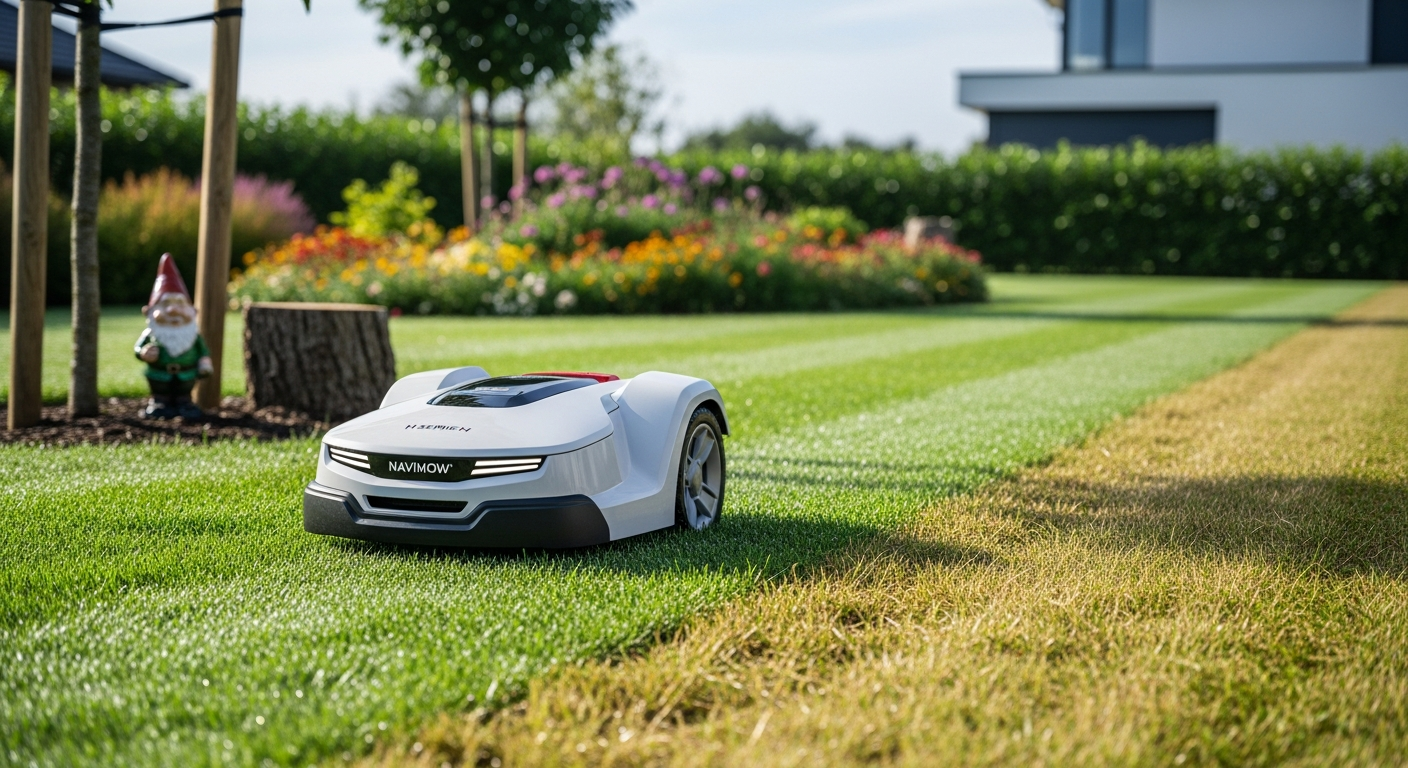 Wire-Free Precision Mowing: How the Navimow H Series Robotic Mower Transforms Challenging Landscapes