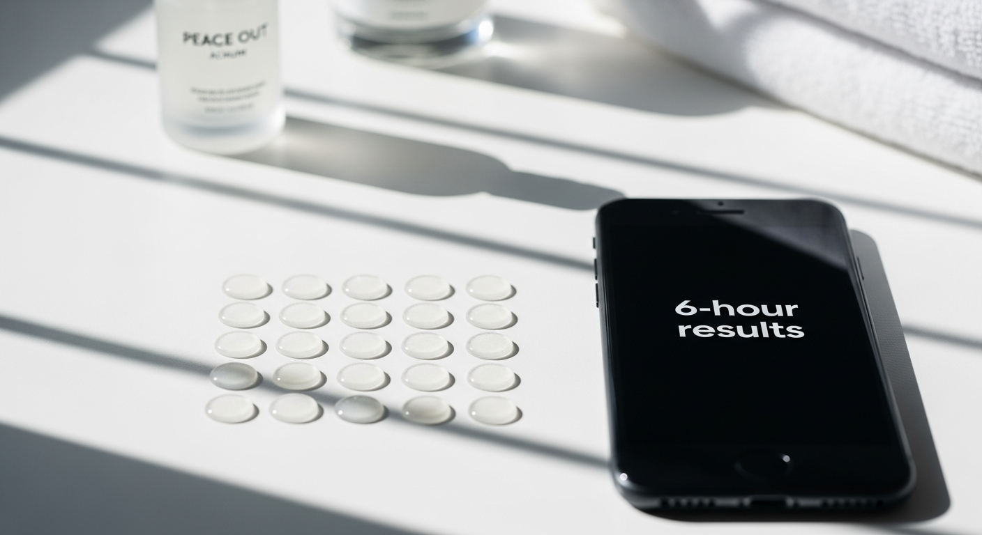 Peace Out Skincare Acne Day Dots: Invisible Daytime Acne Treatment That Works in 6 Hours