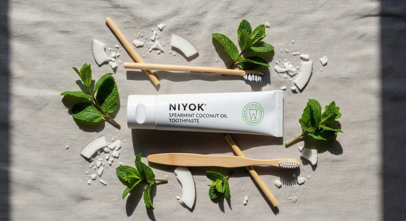 Niyok Coconut Oil Toothpaste Spearmint: The Eco-Conscious Choice for Sensitive Teeth & Sustainable Smiles