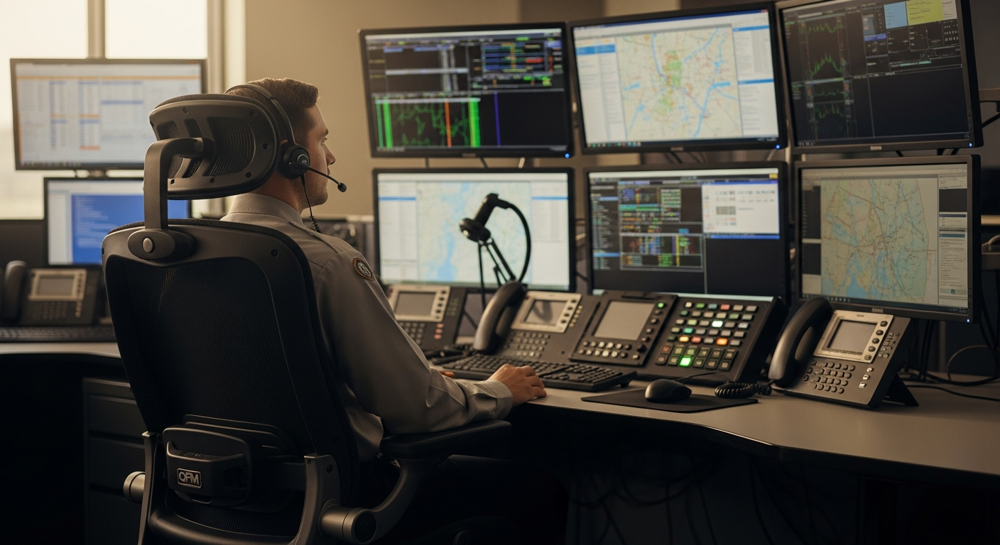 24/7 Dispatch Centers Need the Right Chair: Why the OFM Heavy Duty Dispatch Chair Dominates Professional Environments