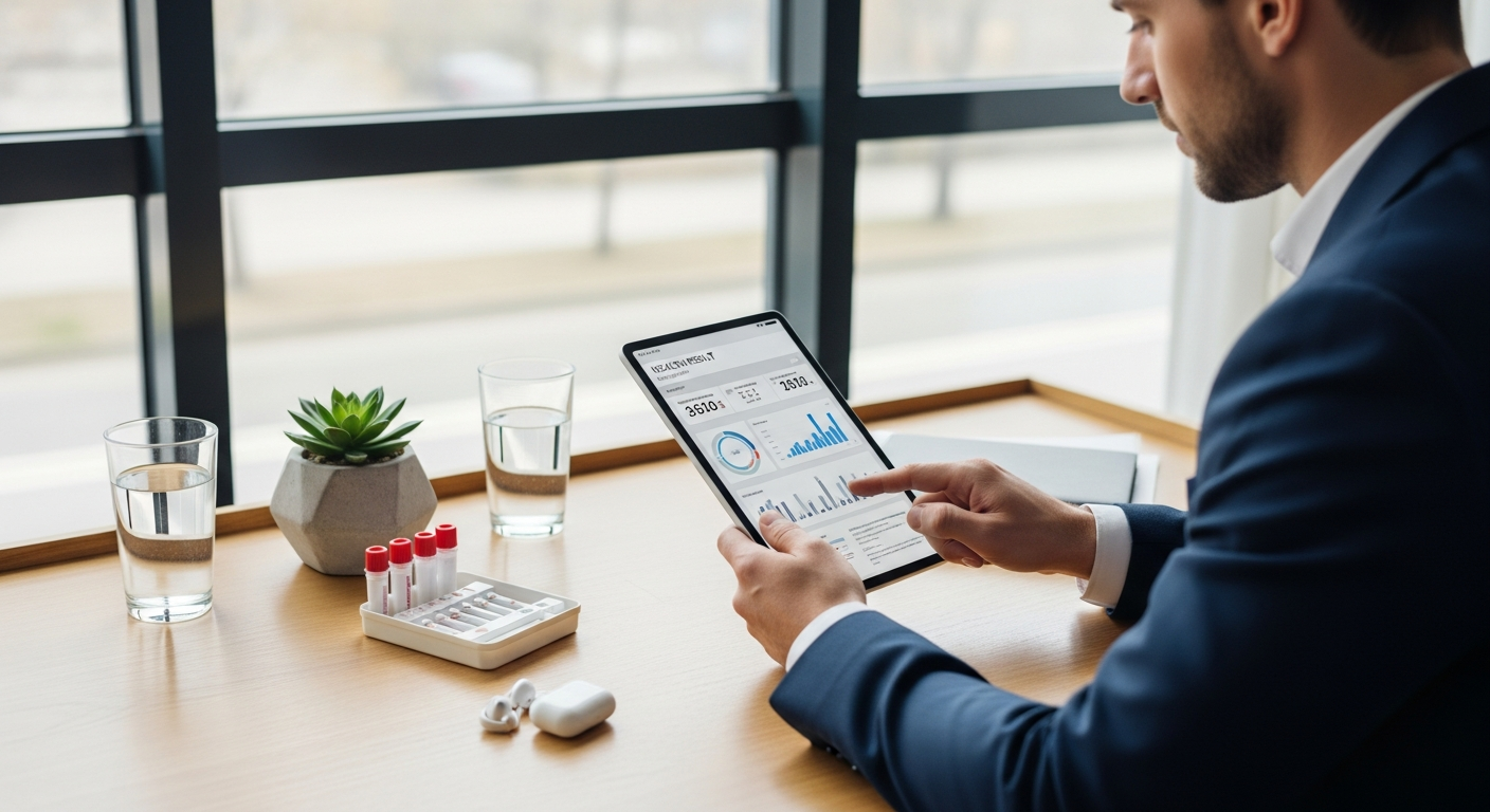 Ultimate Performance Blood Test kit with 57 biomarkers analysis for comprehensive health screening