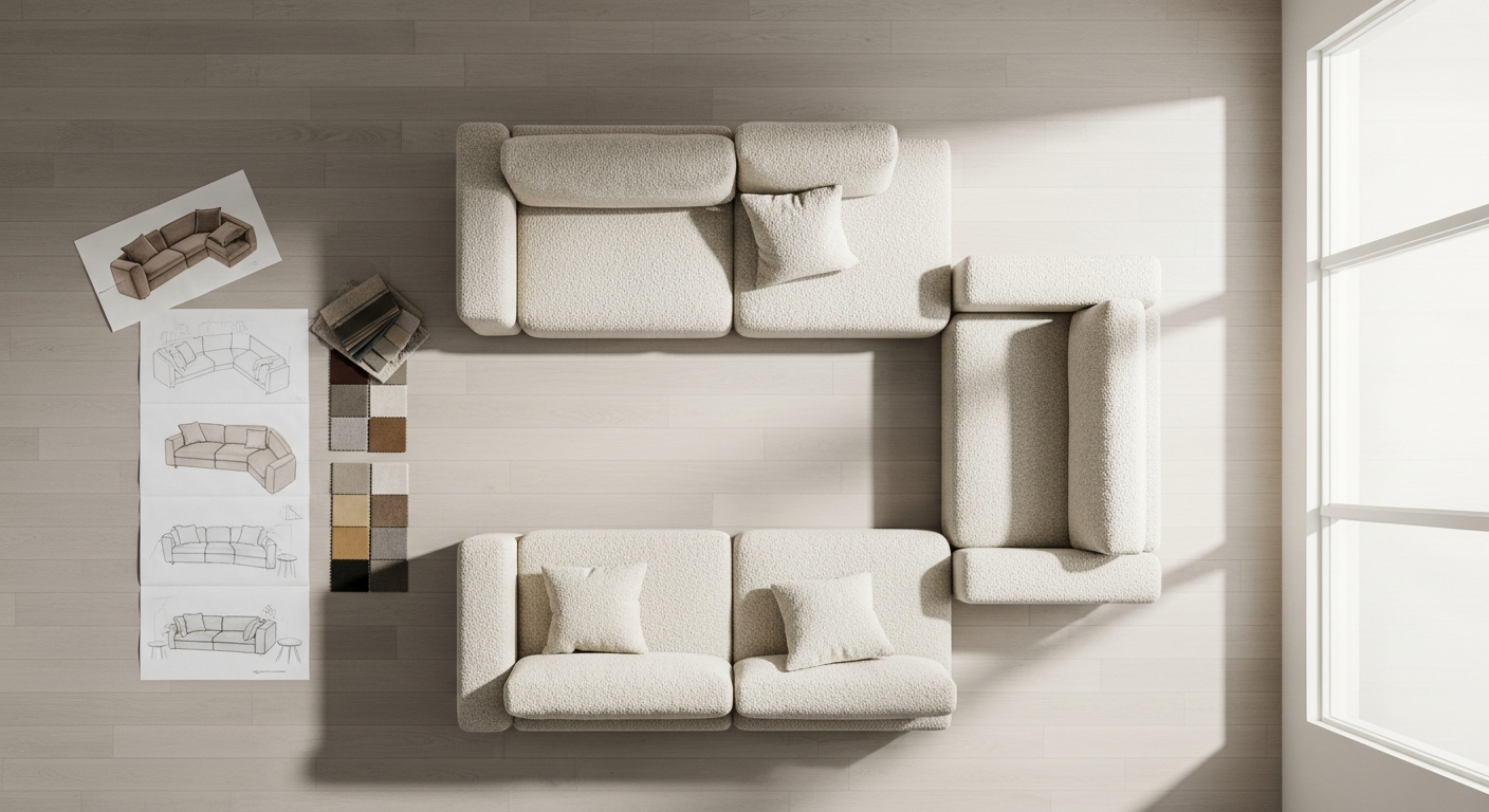 How to Configure the Oroa Cream Boucle Modular Sofa for Your Space: A Designer’s Guide to Custom Layouts