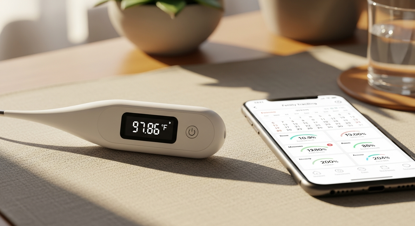 Ovy Bluetooth Basal Thermometer: Precision Natural Cycle Tracking for Women Leaving Hormonal Contraception