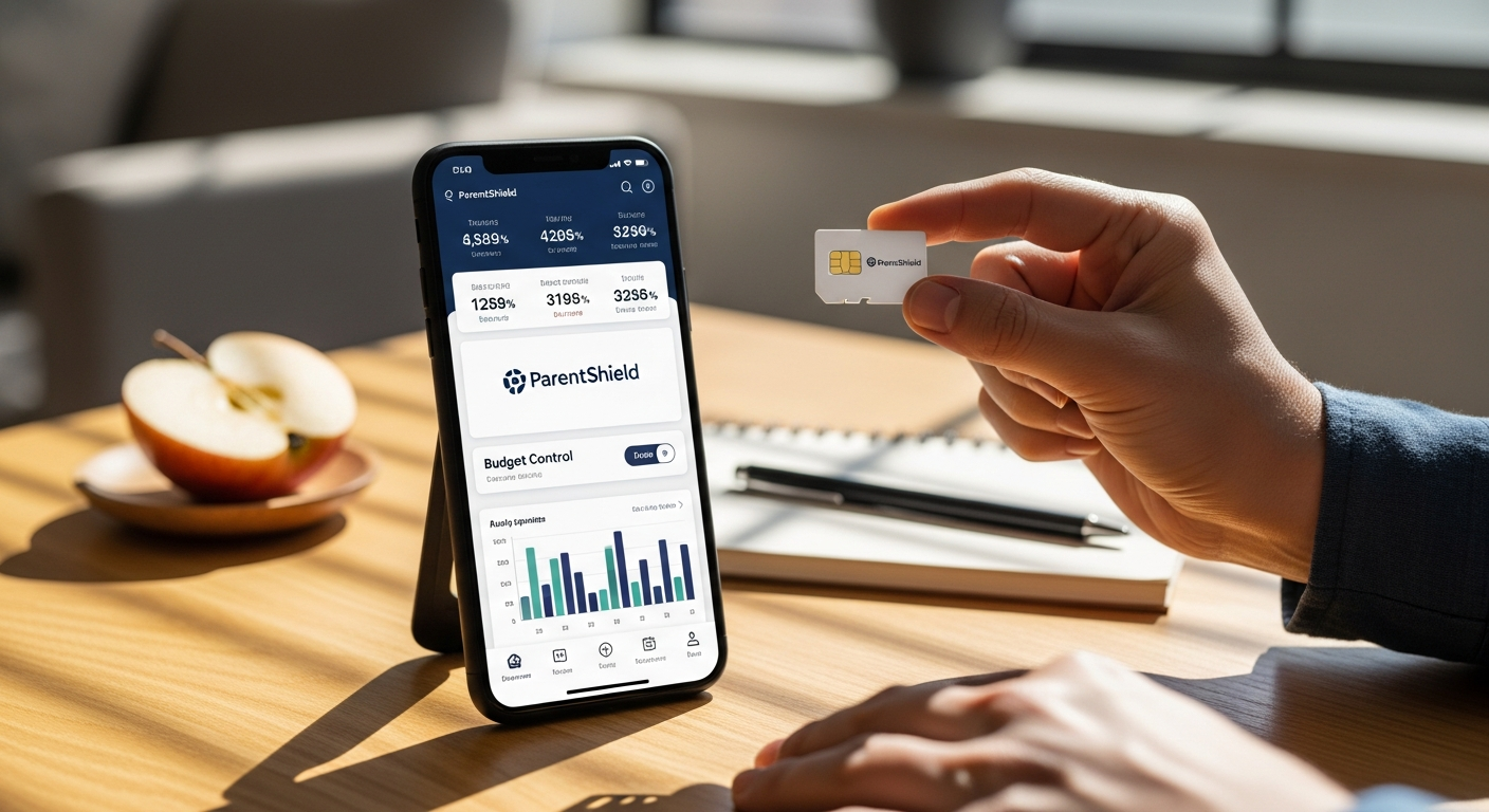 How ParentShield Child-Safe Mobile Network SIM Card Stops Digital Overspending Before It Starts
