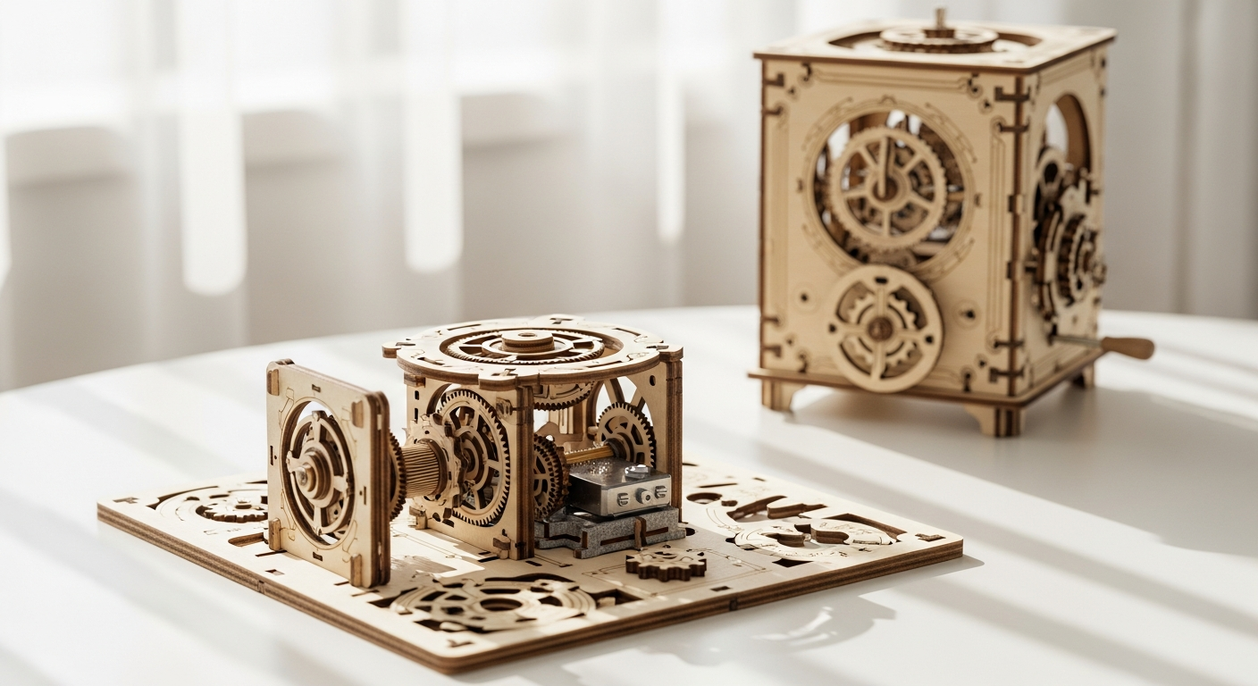 Master the ROKR Dream Gift Factory Music Box Kit: A Builder’s Guide to This Award-Winning 3D Puzzle