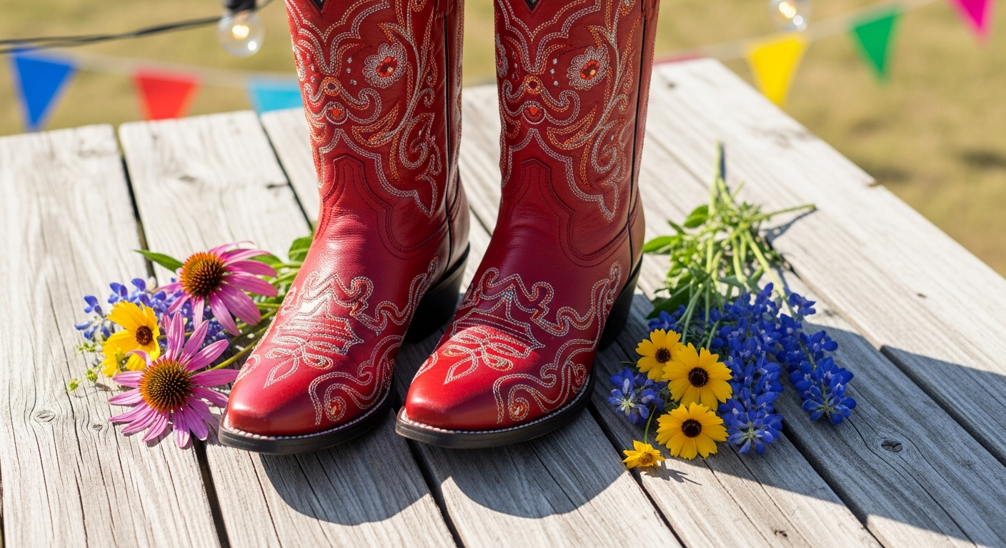 Redtop Rosemary Embroidered Cowgirl Boots: The Budget-Friendly Western Style Guide for Festival Season 2026