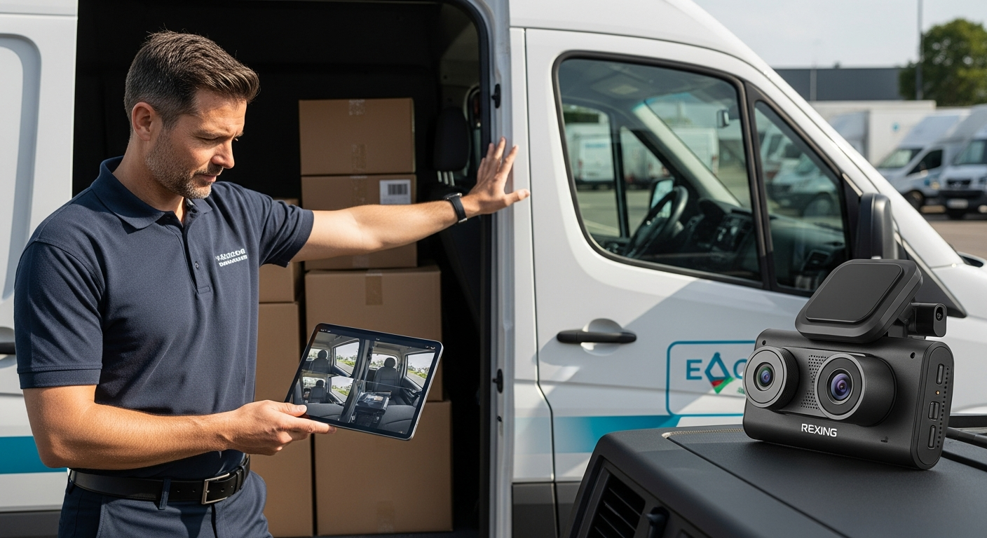 Rexing V1P Pro Dual Dash Cam for Fleet Managers: Protection That Scales Across Your Vehicle Operations