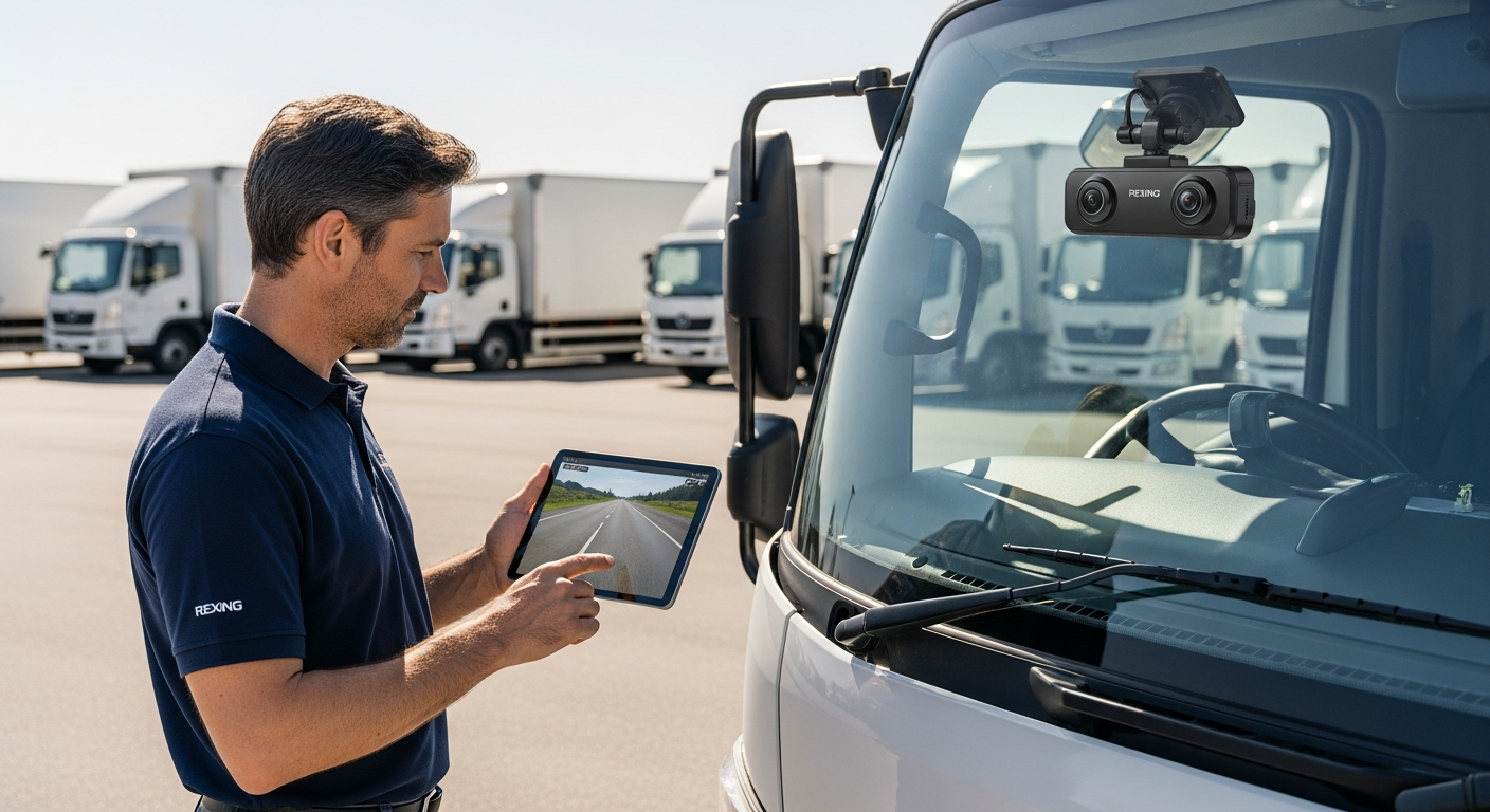 How the Rexing V1P Pro Dual Dash Cam Protects Your Fleet: A Complete Guide for Commercial Drivers