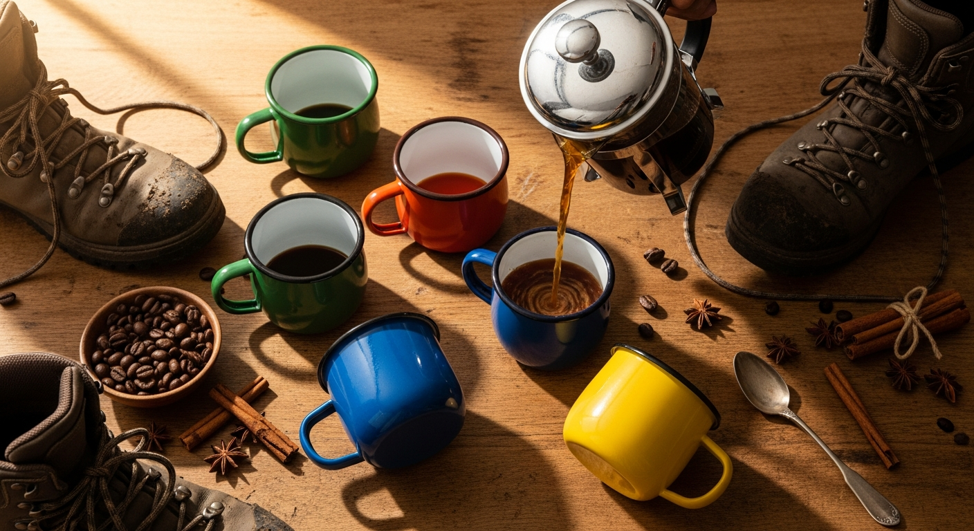 Why Outdoor Enthusiasts & Cafe Owners Are Switching to Rinkit Coloured Enamel Belly Mugs in 2026