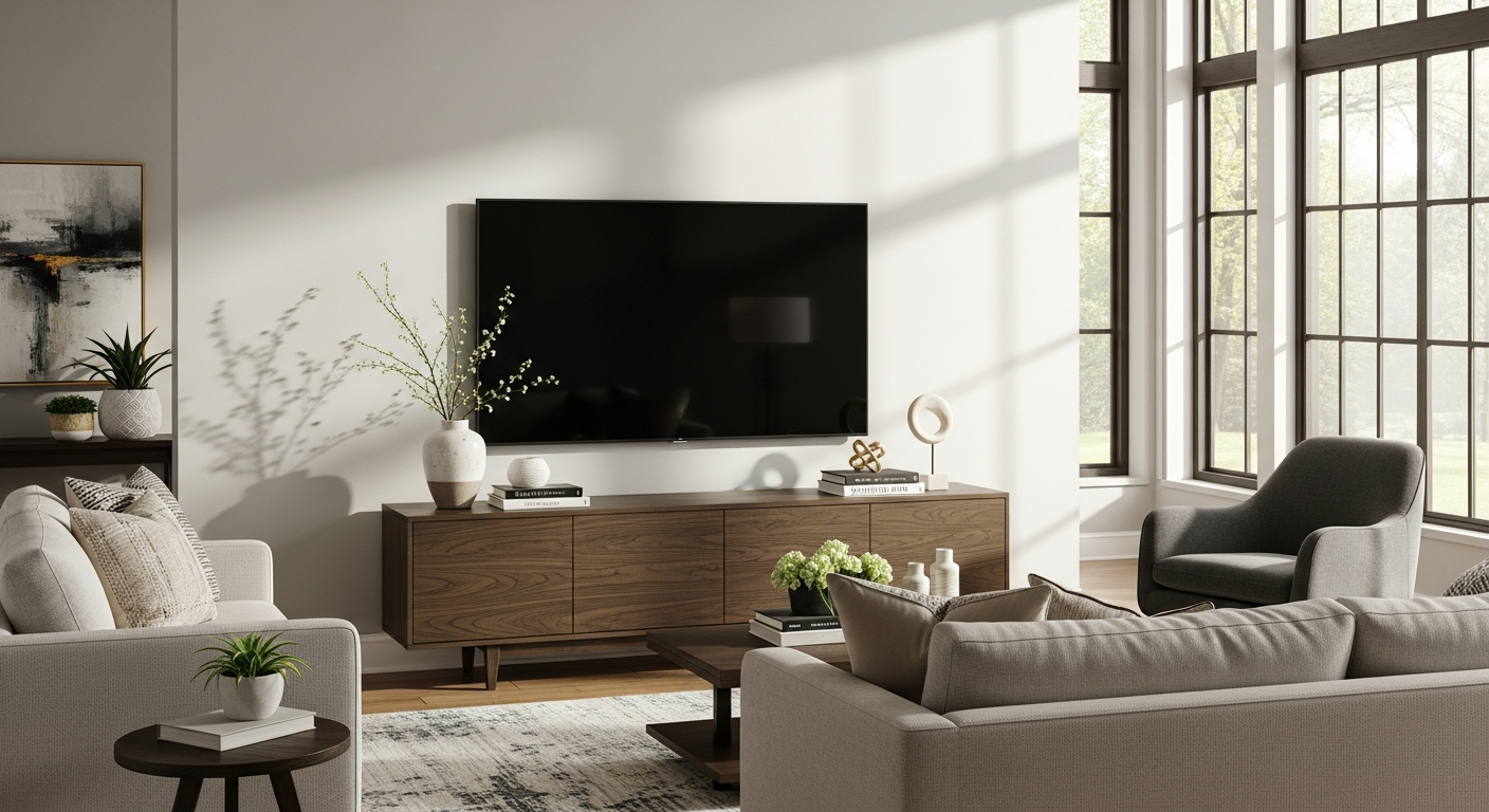 How to Design a Living Room Around the Riverside Coventry Entertainment Console: A Designer’s Guide