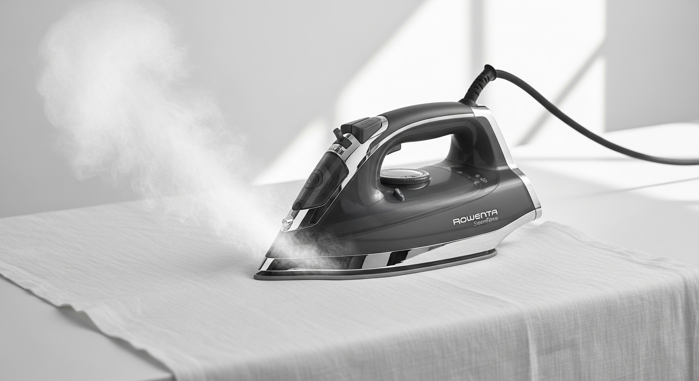 Master Stubborn Wrinkles Fast: The Rowenta SteamForce Iron for Professional Results at Home