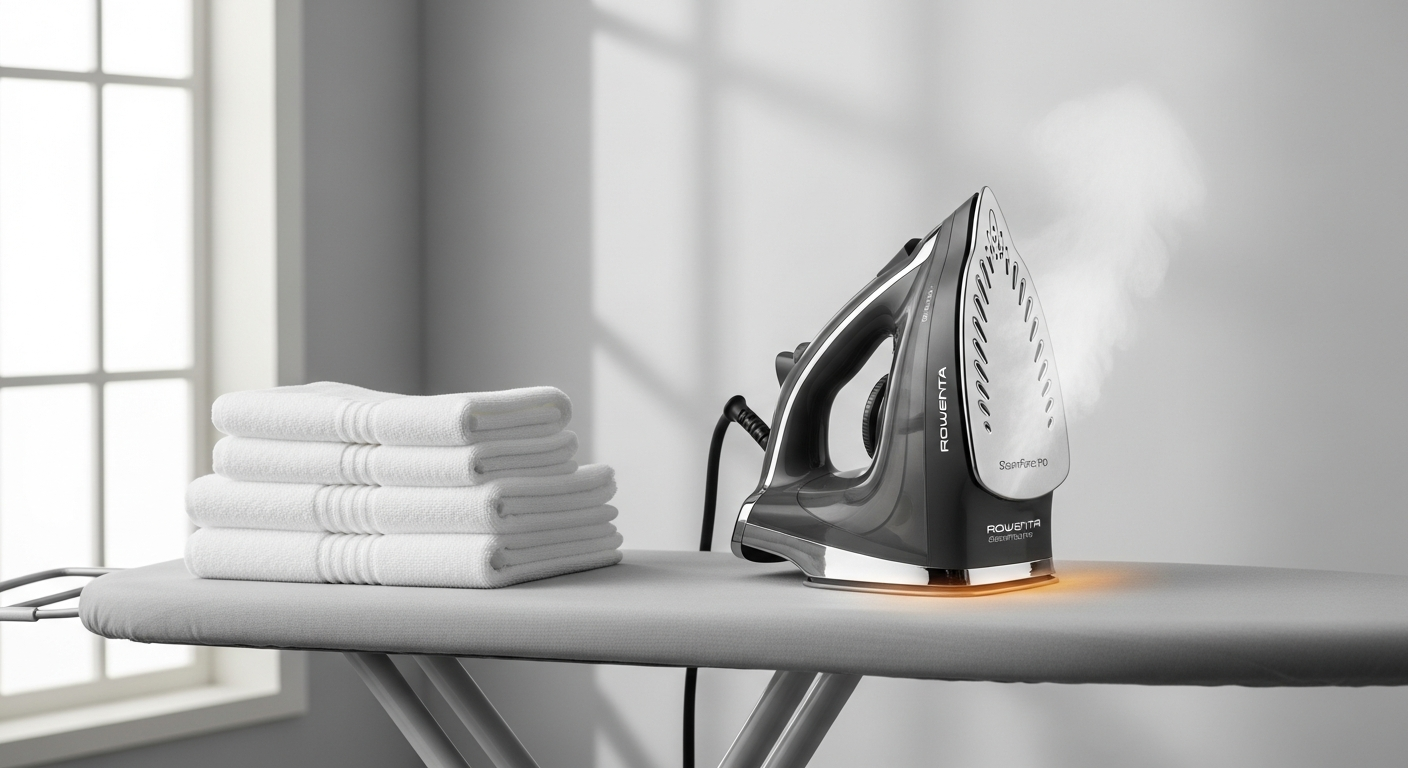 Rowenta SteamForce Pro Iron: Professional-Grade Steam Solution for Busy Households