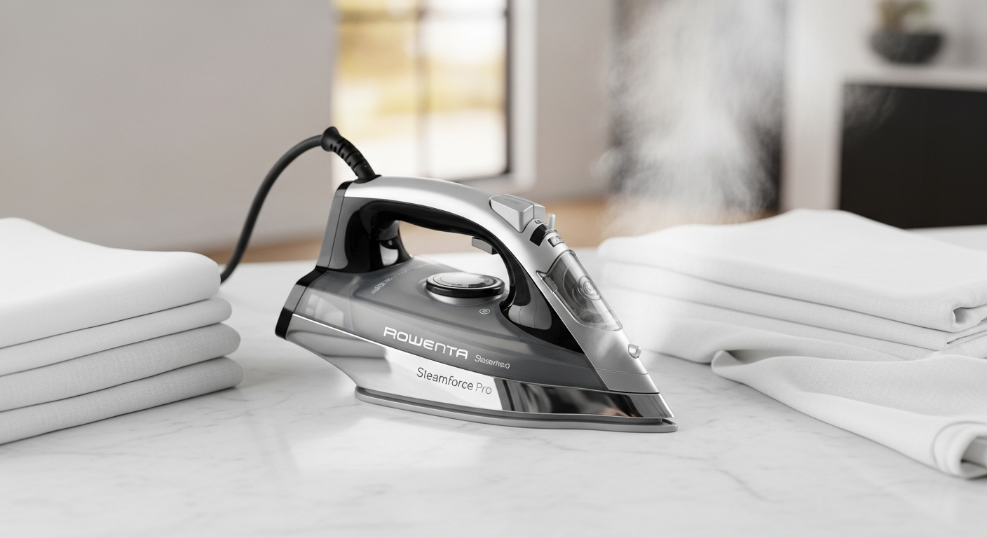 Rowenta Steamforce Pro Iron: Professional-Grade Wrinkle Removal Power