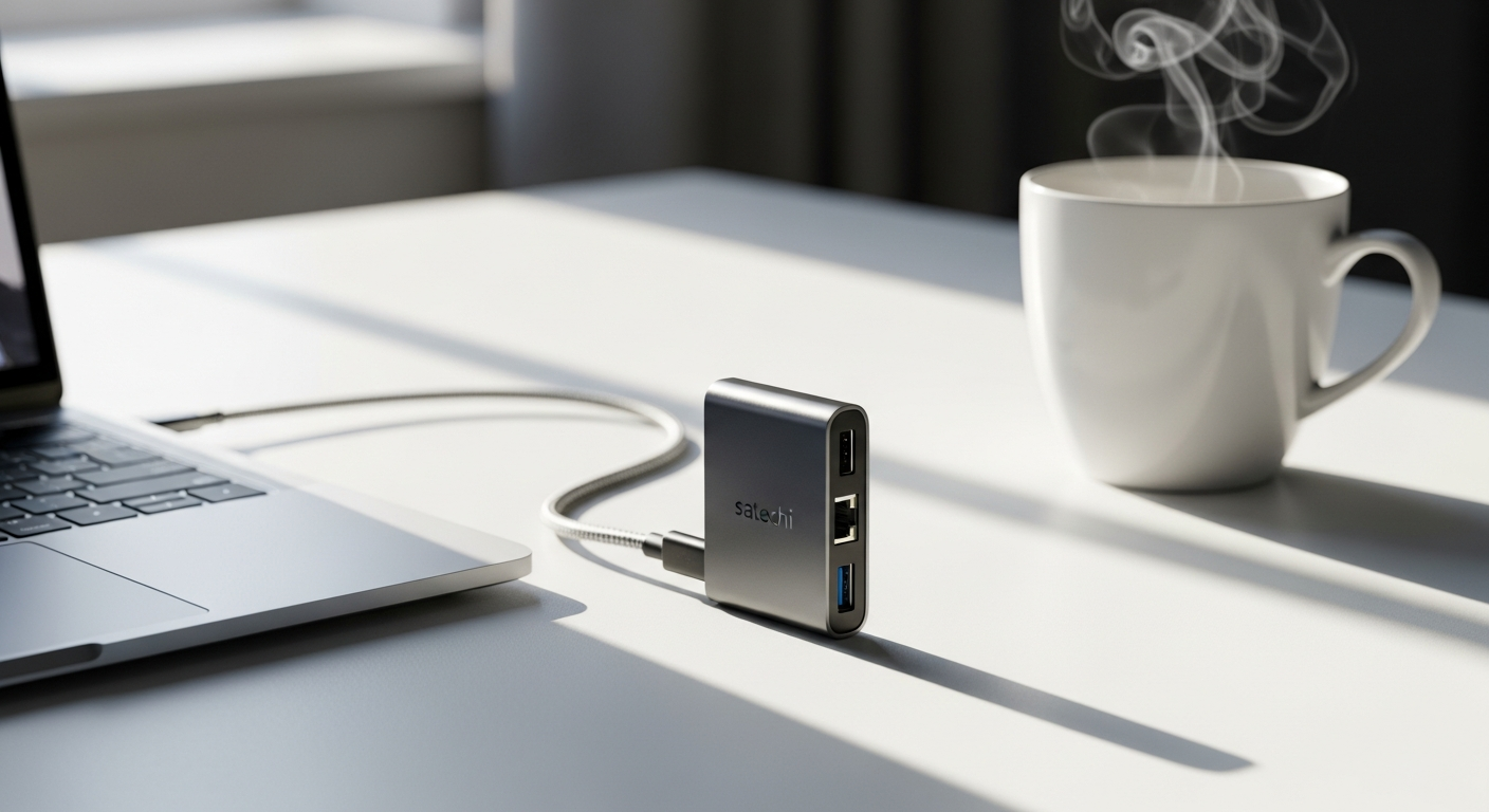 Satechi USB-C Slim Multiport Adapter with Ethernet: Complete 2026 Review for Remote Workers