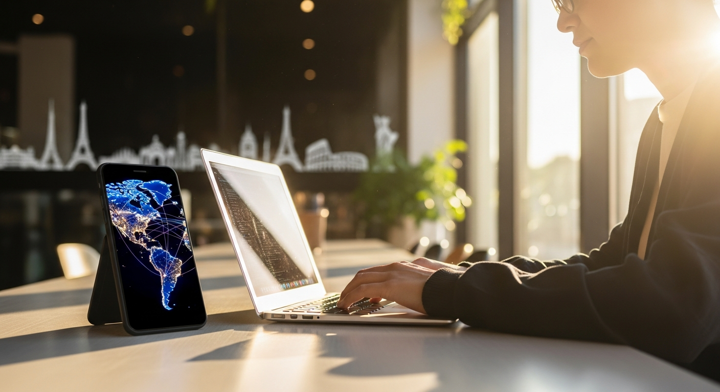 How Digital Nomads Stay Connected Worldwide: Simbye Global Travel eSIM Data Plans Explained