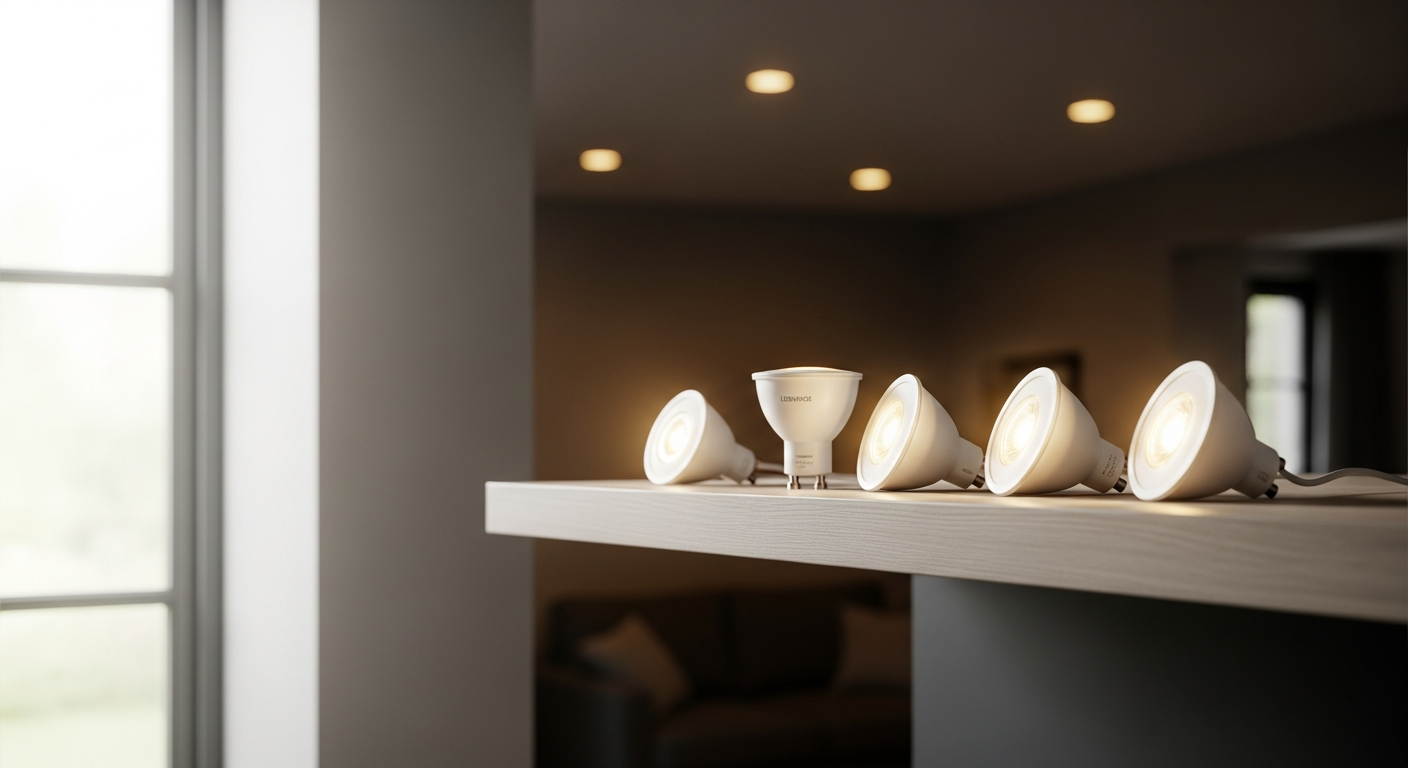 How to Transform Your Home Lighting: The Ledvance GU10 Dimmable Warm White LED Spotlight 5-Pack Guide