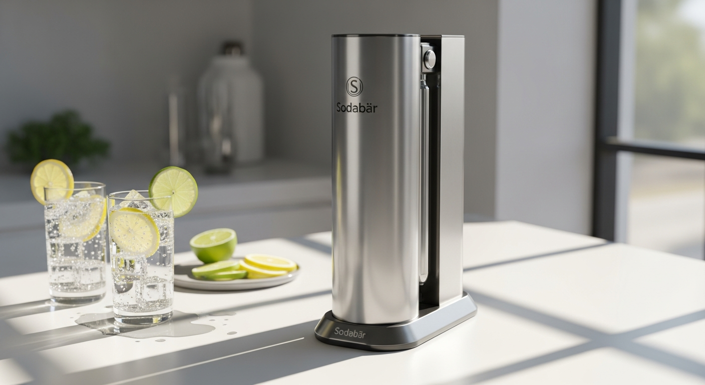 Sodabär Universal CO2 Cylinder Refill Exchange System for home sparkling water carbonation