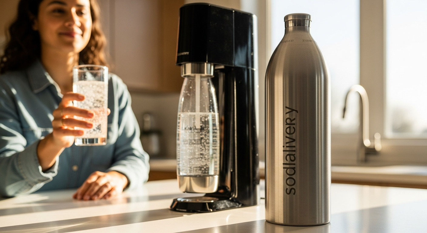 How the Sodalivery CO2 Cylinder Exchange Service Saves Eco-Conscious Homeowners Time and Money