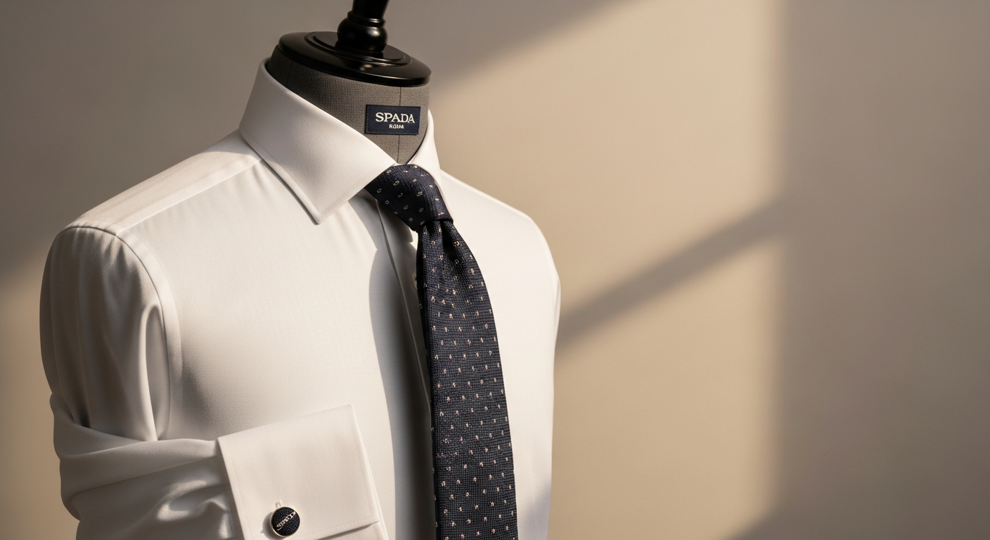 Spada Roma Cotton French Collar Shirt: The Italian Staple That Works for Every Occasion
