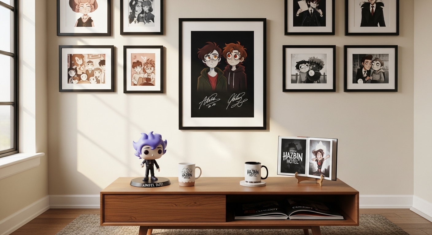 Alastor & Charlie Duo Hazbin Hotel Signed Print: The Ultimate Collector’s Guide to Voice Actor Autographs