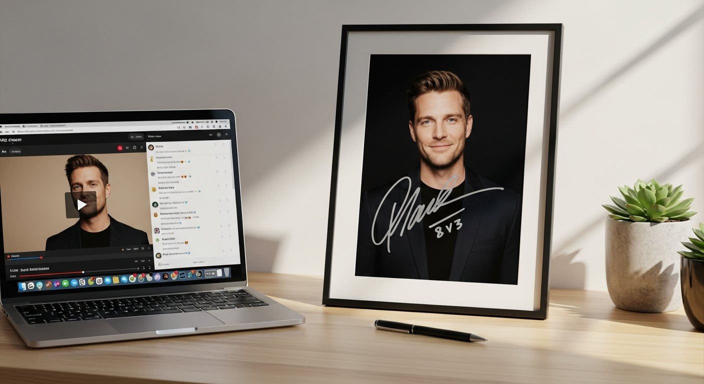 Streamily Cast Signed Prints: How Live-Streamed Celebrity Autographs Are Changing Fandom in 2026