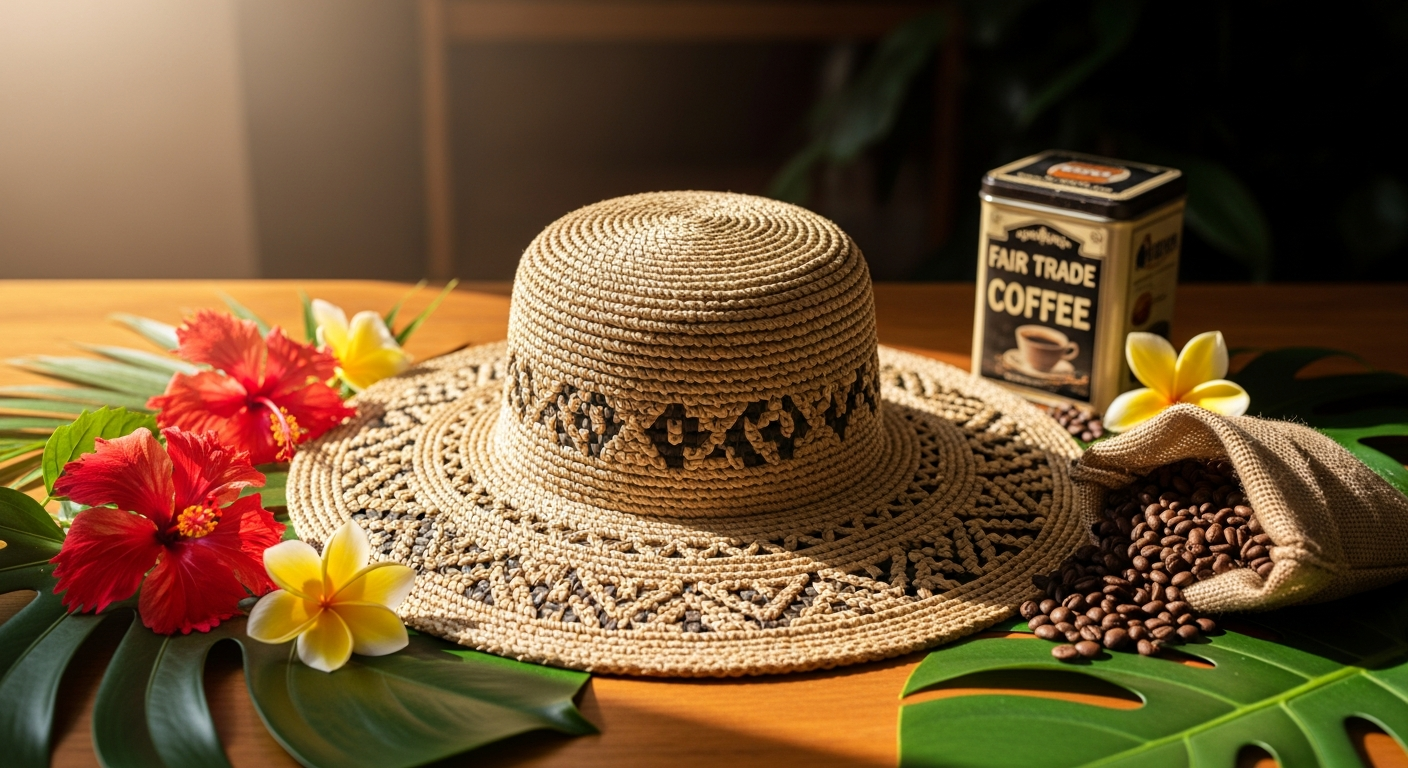 Rosita Palm Hat: Artisanal Sun Protection That Supports Fair Trade Communities