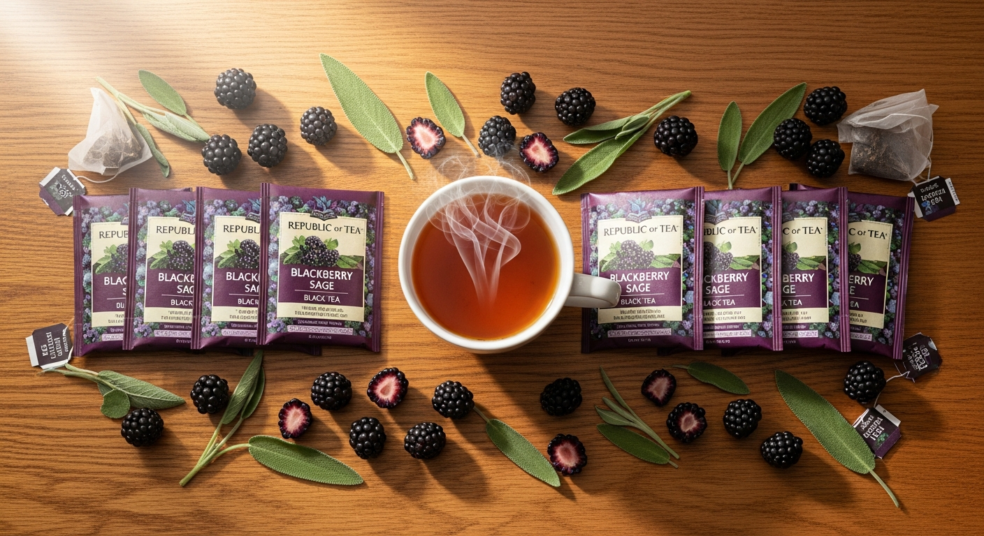 Republic of Tea Blackberry Sage Black Tea Bags: The Ultimate Guide to Nature’s Most Balanced Brew