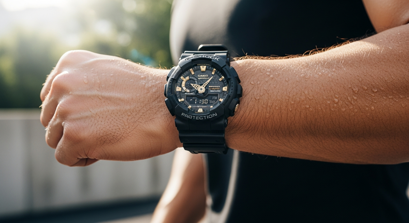 Why Athletes and Professionals Choose the Casio G-Shock GA-110GB-1AER Watch for High-Performance Durability