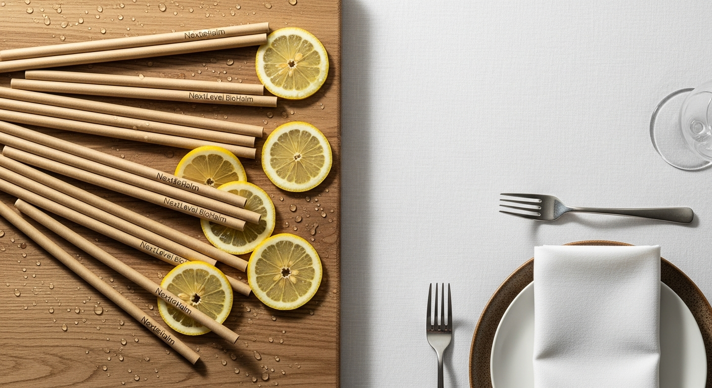 Why Restaurants Are Switching to NextLevel BioHalm: Sustainable, Durable Straws That Actually Work