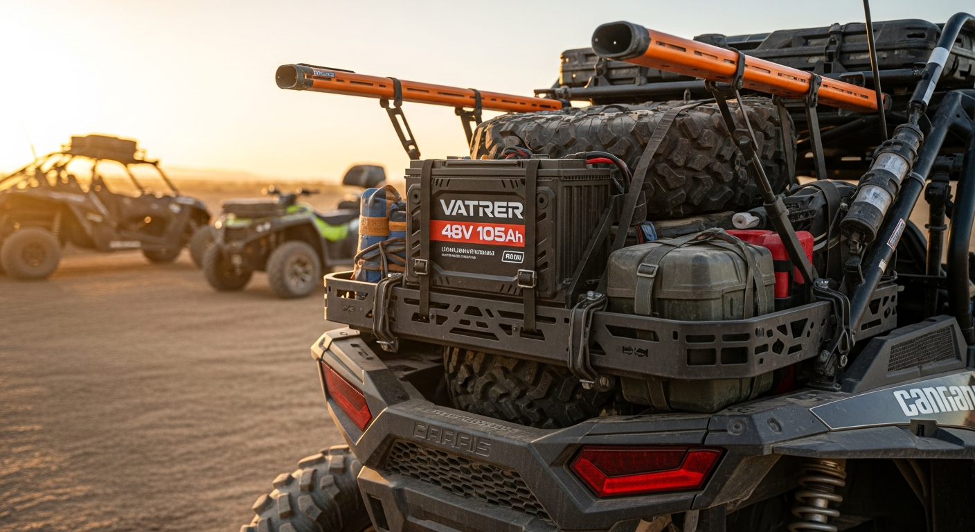 Beyond the Fairway: How the Vatrer 48V 105Ah Lithium Golf Cart Battery Powers UTVs, ATVs, and Off-Road Adventures