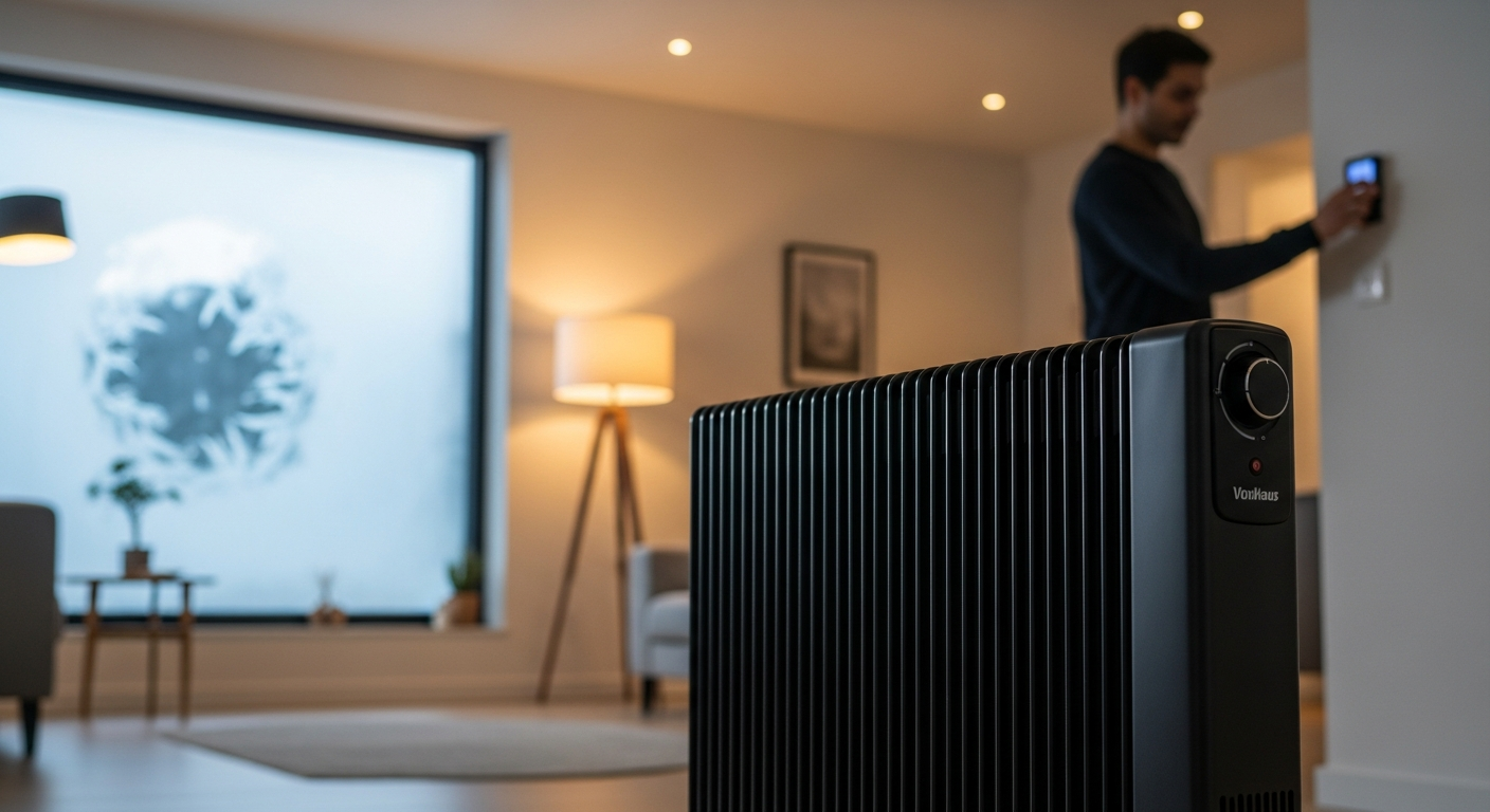 How to Save Money on Winter Heating: The VonHaus 2000W 9-Fin Oil Filled Radiator Heater Guide