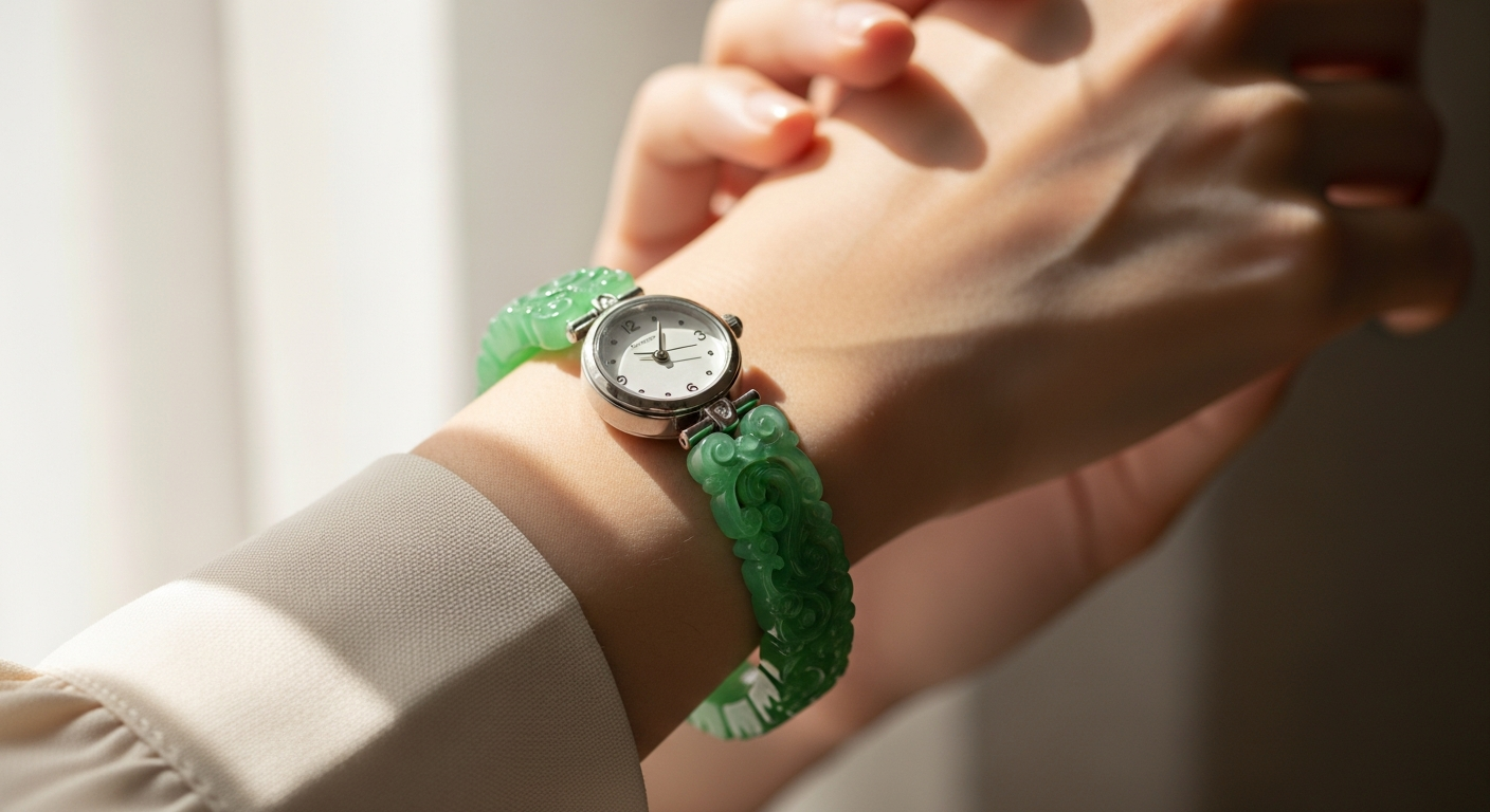 How to Choose the Perfect Vintage Green Jade Bracelet Watch for Women: A Complete Buyer’s Guide