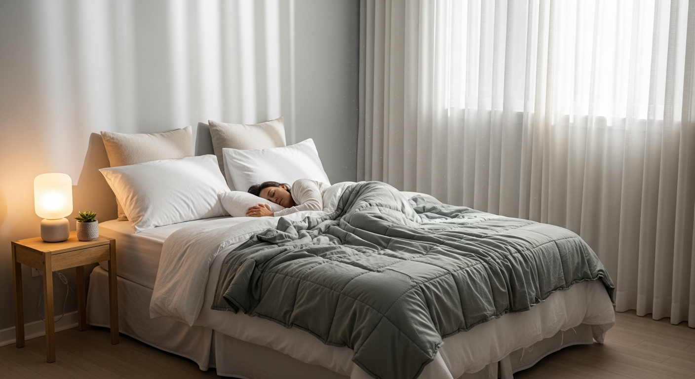 Stop Night Sweats: Why the Zonli Cooling Bamboo Weighted Blanket Works for Hot Sleepers