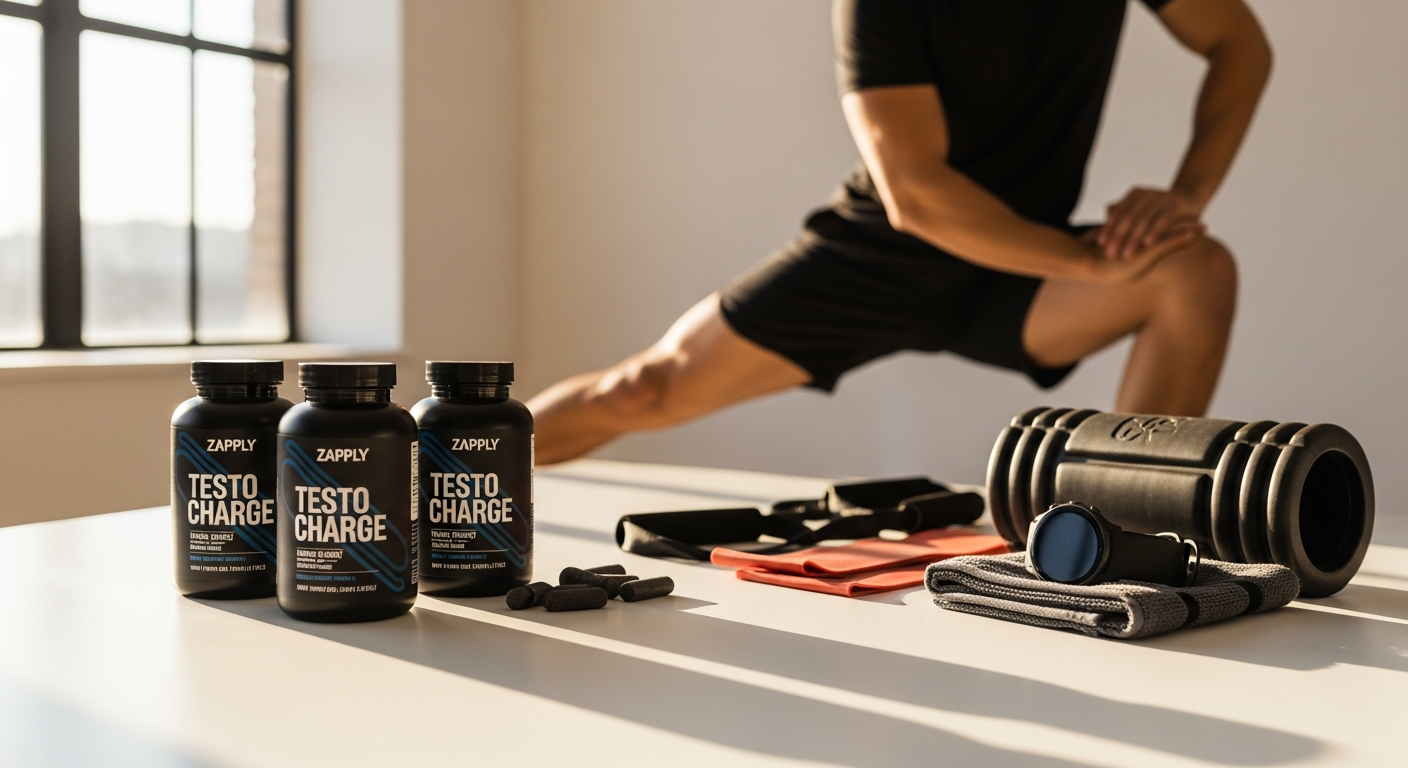 Zapply Testo Charge for Athletes: Boost Recovery, Performance & Natural Testosterone