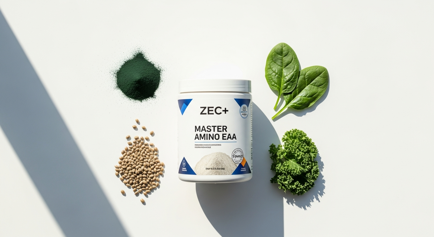 ZEC+ MASTER AMINO EAA Pulver for Plant-Based Athletes: Complete Guide to Vegan Muscle Recovery in 2026