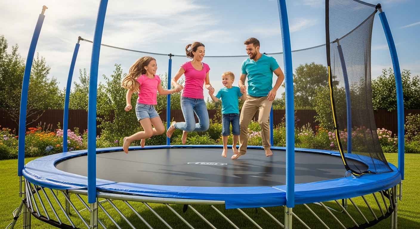 Zupapa Outdoor Trampolines for Family Fun: Which Size & Model Fits Your Backyard?