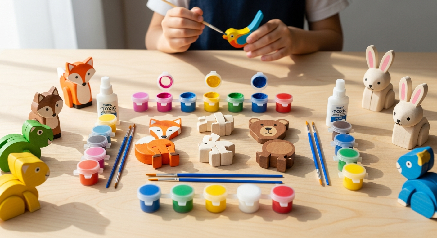 Wooden Animal Craft Kits for Kids: The Ultimate Guide to Screen-Free Creative Play in 2026