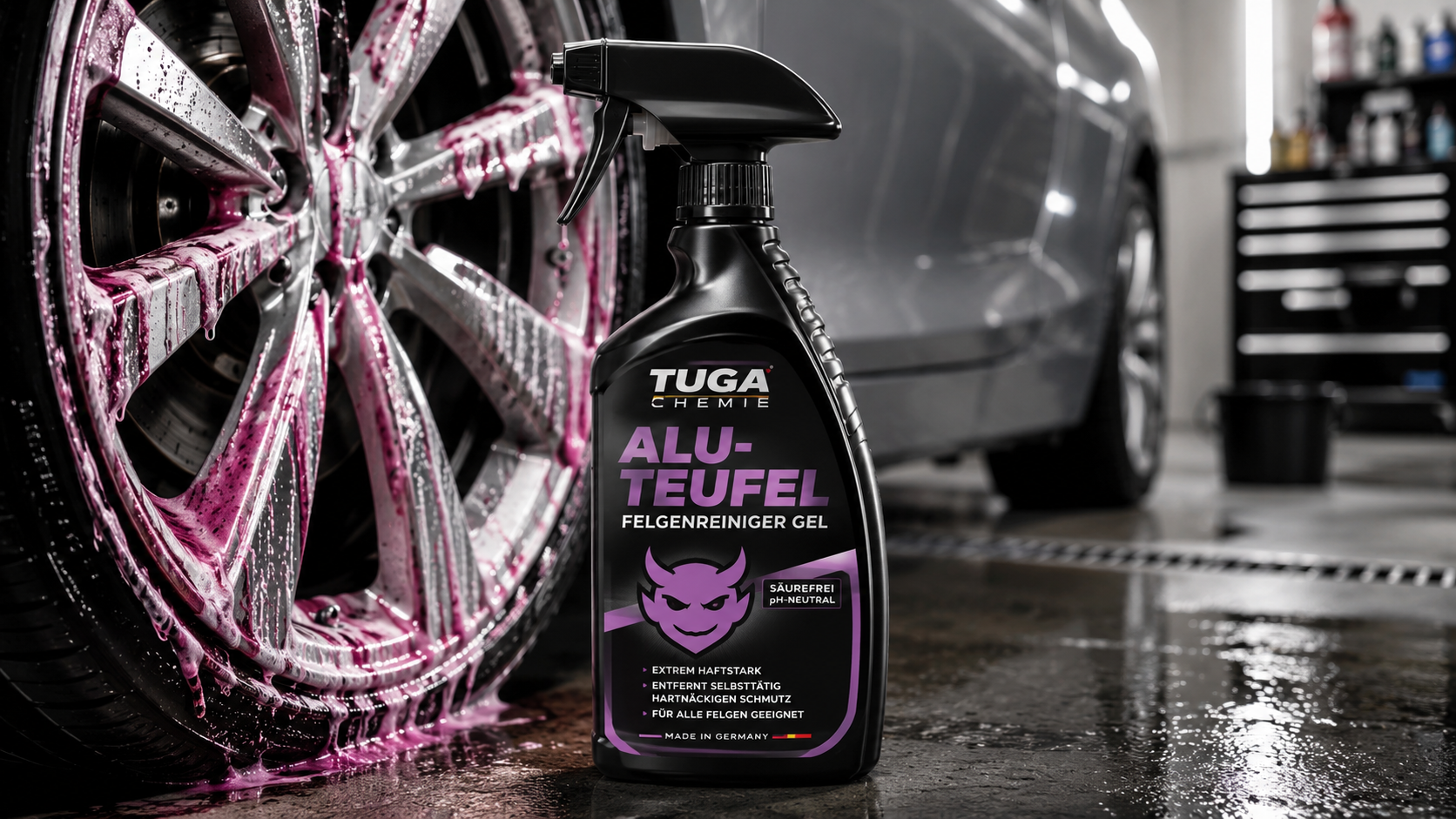 Why Professional Detailers Swear by Tuga Chemie Alu-Teufel Felgenreiniger Gel for Flawless Wheels