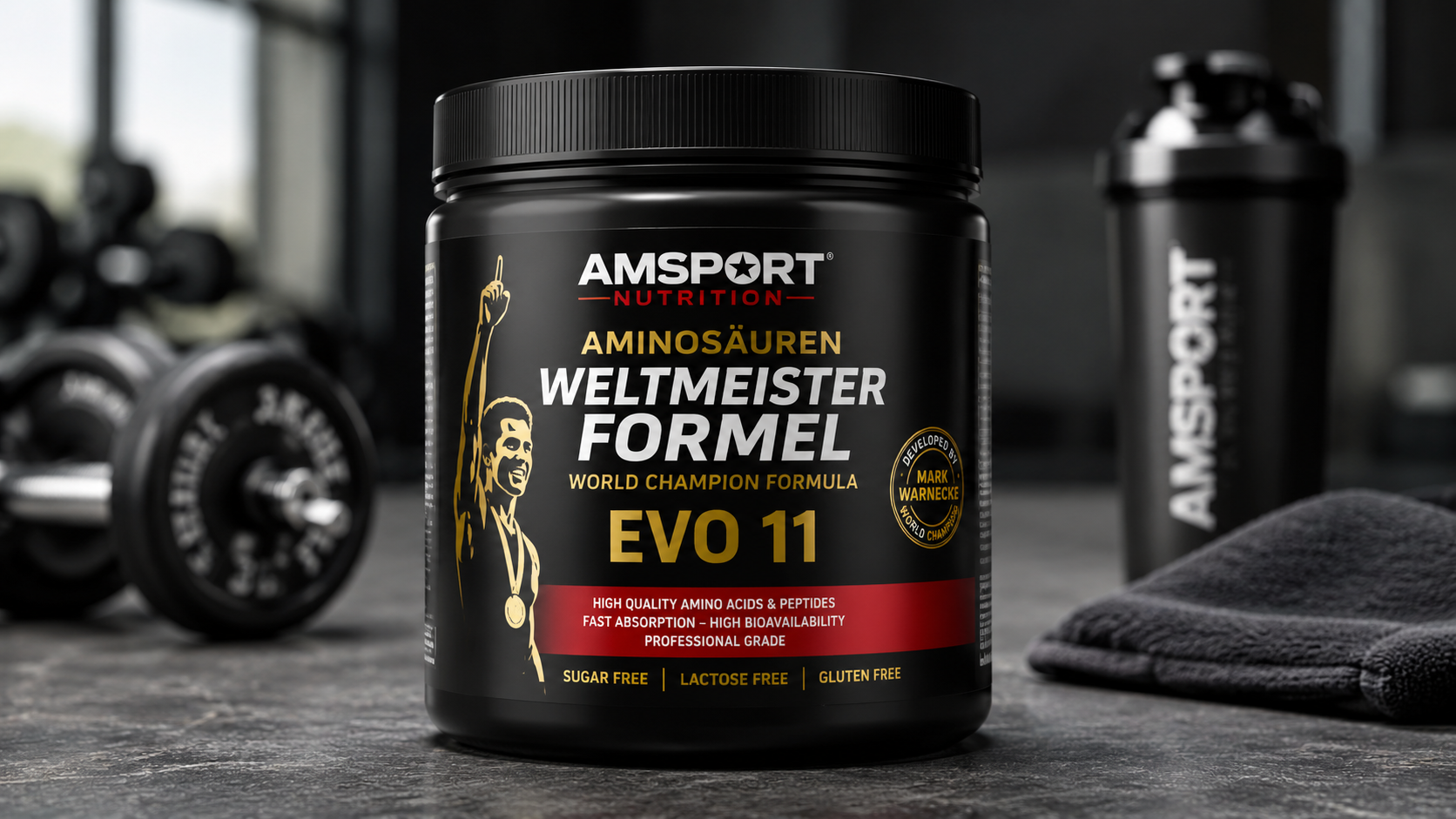 Why Athletes Over 50 Choose AMSPORT Amino Acids World Champion Formula EVO 11 for Peak Recovery
