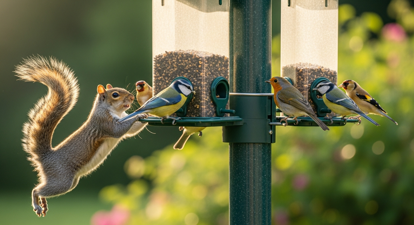 Stop Wasting Birdseed: How the Roamwild PestOff Squirrel Proof Bird Feeder Protects Your Garden Investment