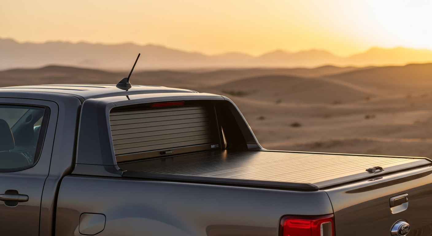 Predator Electric Roller Shutter for Pickup Trucks: Ultimate Bed Cover for Ford Ranger, Hilux & Amarok