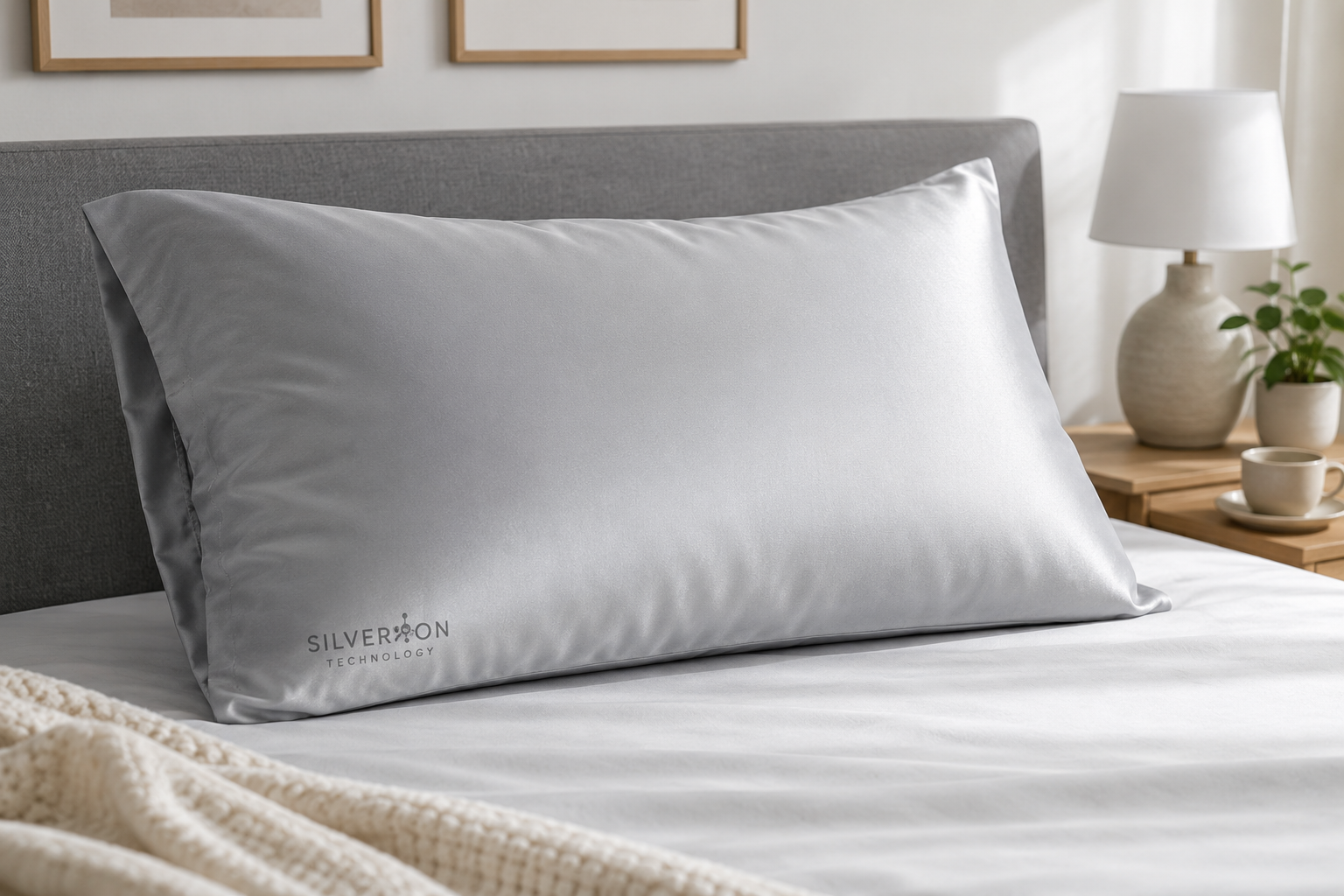 Silver Ion Pillowcase for Acne & Skin