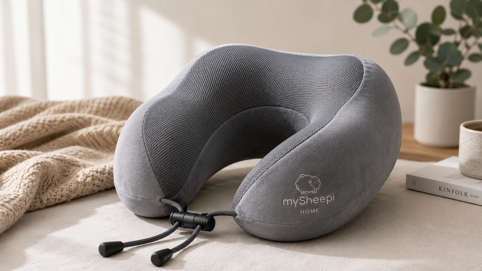 mySheepi HOME Neck Pillow: Customizable Cervical Support