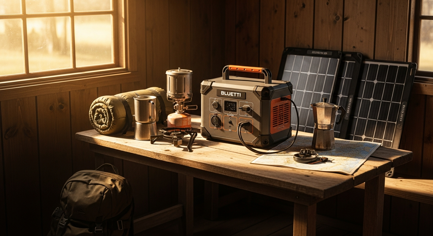 Power Your Off-Grid Adventures: The BLUETTI AC180P Portable Power Station for Remote Living & Emergency Backup