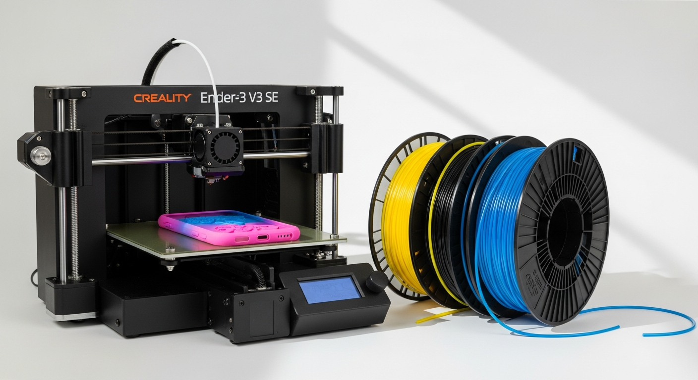 Printing Flexible Materials on the Creality Ender-3 V3 SE: A Complete Material Guide for 2026