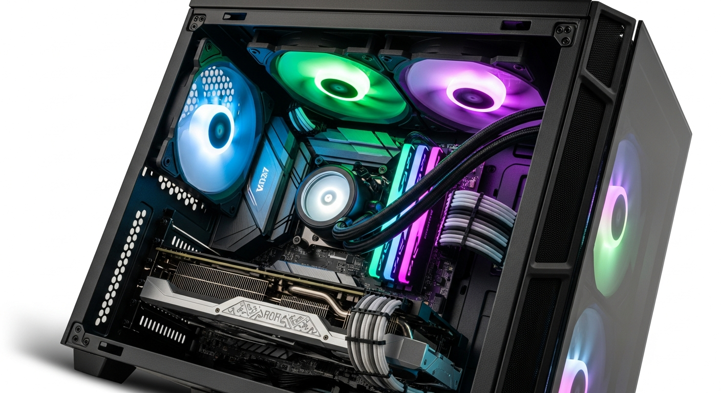 How the Lian Li UNI FAN SL-INF 120 ARGB Reverse Blade Transforms Your PC’s Visual Identity Without Sacrificing Airflow