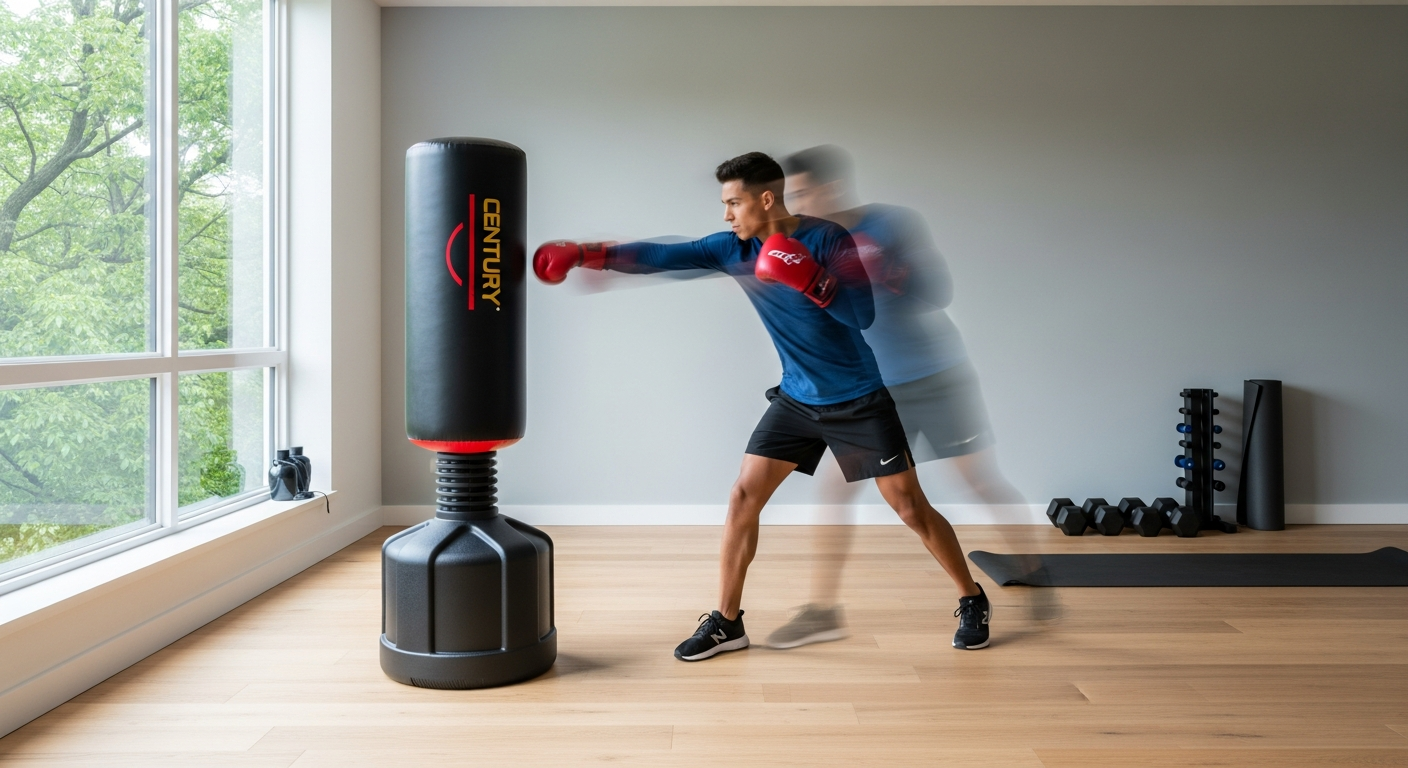Century Wavemaster Freestanding Punching Bag: Transform Your Home Gym Without Installation Hassles