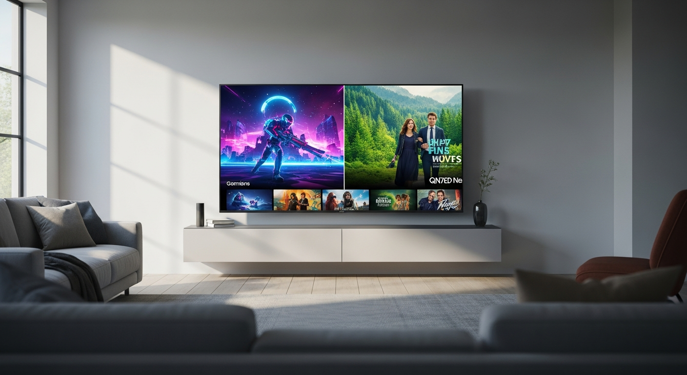 Samsung QN70F Neo QLED 4K TV: Gaming and Streaming Beast at Mid-Range Price