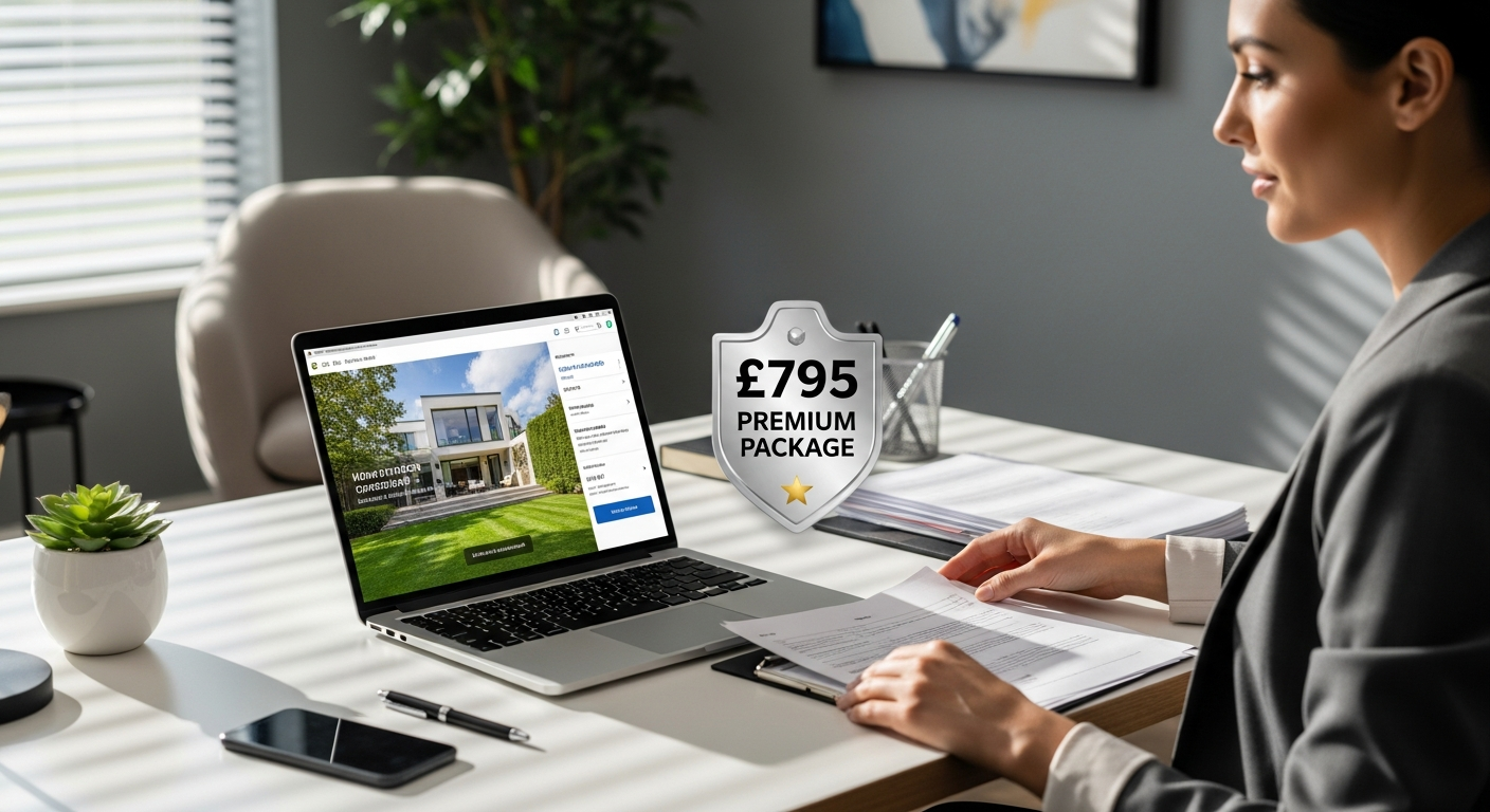 Emoov Extra Property Selling Package marketing materials and premium portal listings